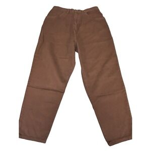 London 20W Brown Tapered Jeans NWT High Rise Vintage Denim‎ Mom